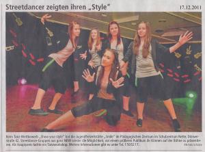 ProFiliis unterstützt Dance Contest "Sow Me Ya Style"