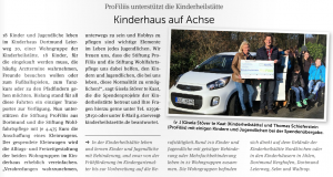 Neues Auto für die Kinderheilstätte