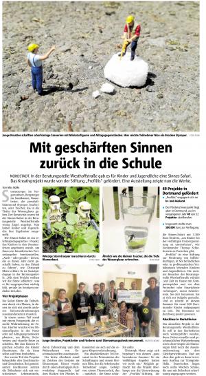 ProFiliis unterstützt SinnesSafari der Beratungsstelle Westhoffstraße