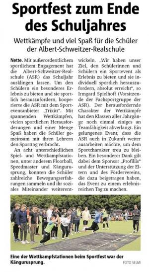 Trixitt Event an Albert-Schweitzer-Realschule