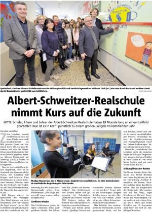 Leitbildgestaltung der Albert-Schweitzer-Realschule