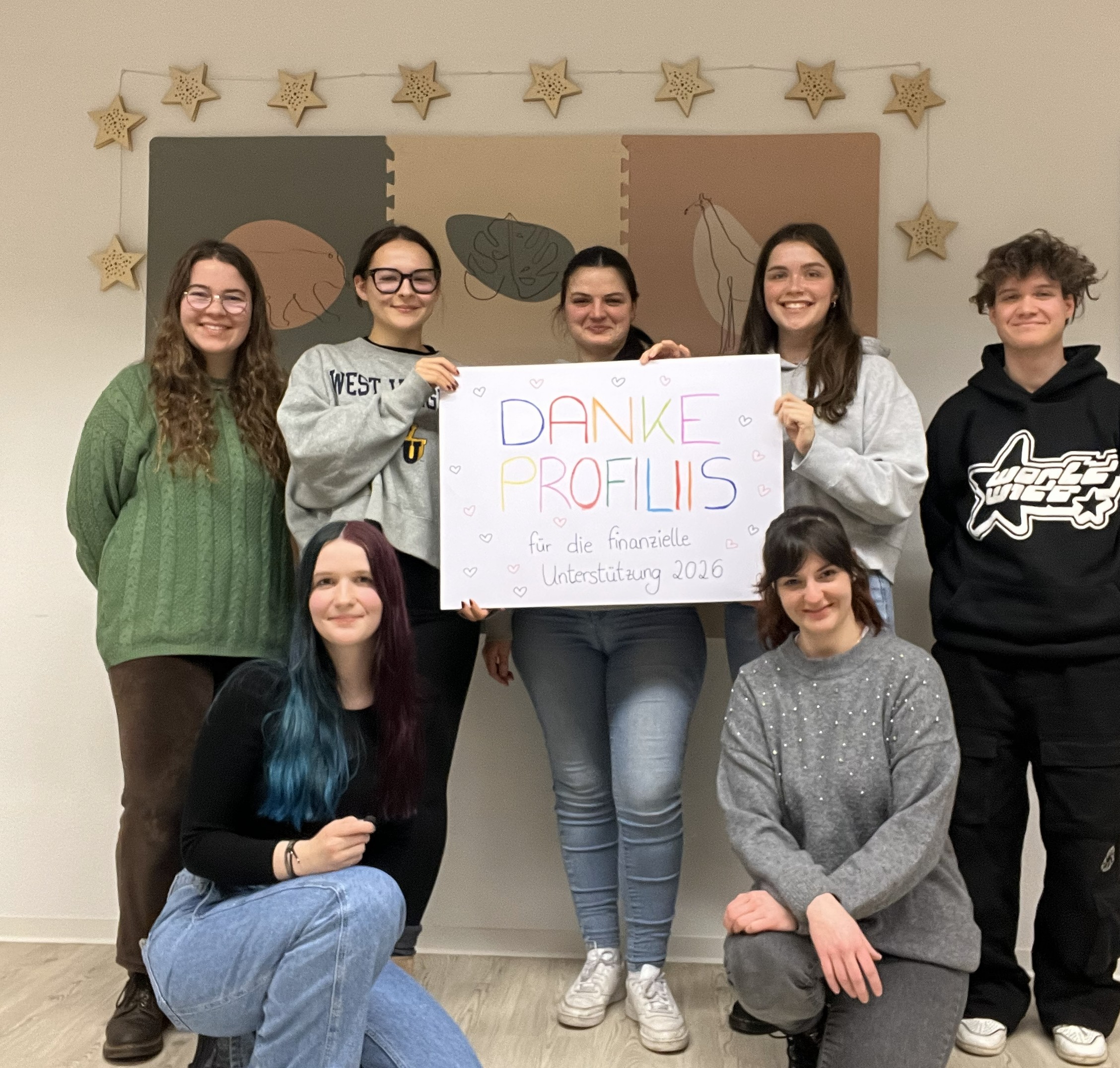 Das U25-Team sagt Danke