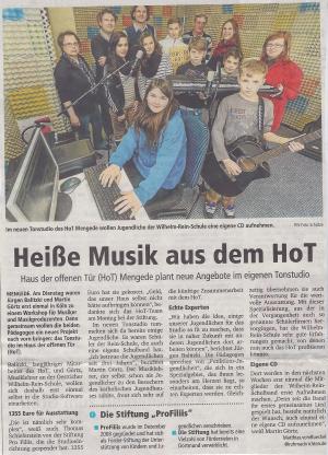 Heiße Musik aus dem HOT