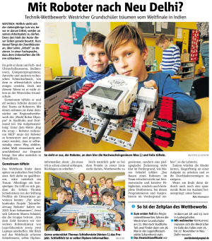 Robo-Teams an der Westricher Grundschule