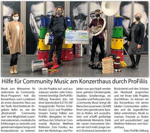 Community Music im Konzerthaus Dortmund