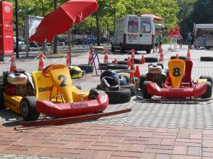 Kart- und Bimmelbahn für die KinderFerienParty