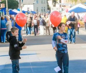 Clown für das Wodanstraßenfest