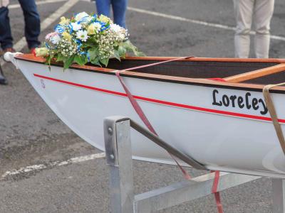 Ruderrennboot für das HHG