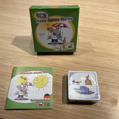 Kinder lernen Sonnenschutz