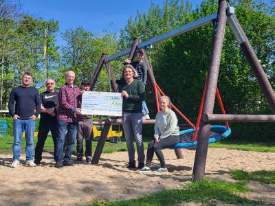 Neuer Spielplatz für Kleingartenverein